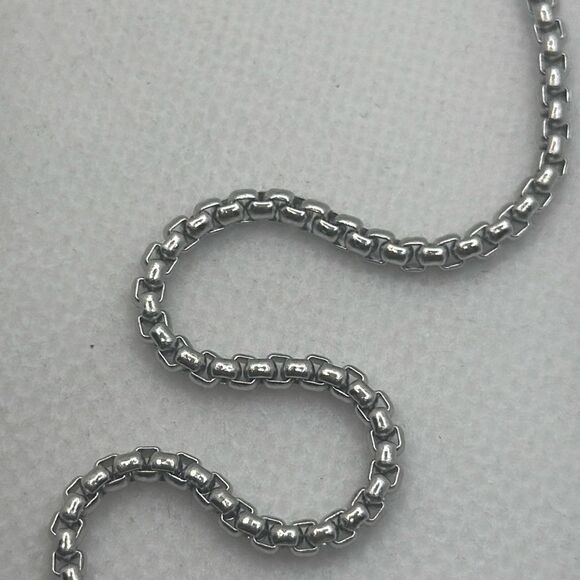 NWOT Titanium plated snake head pendant and chain - Picture 2 of 4
